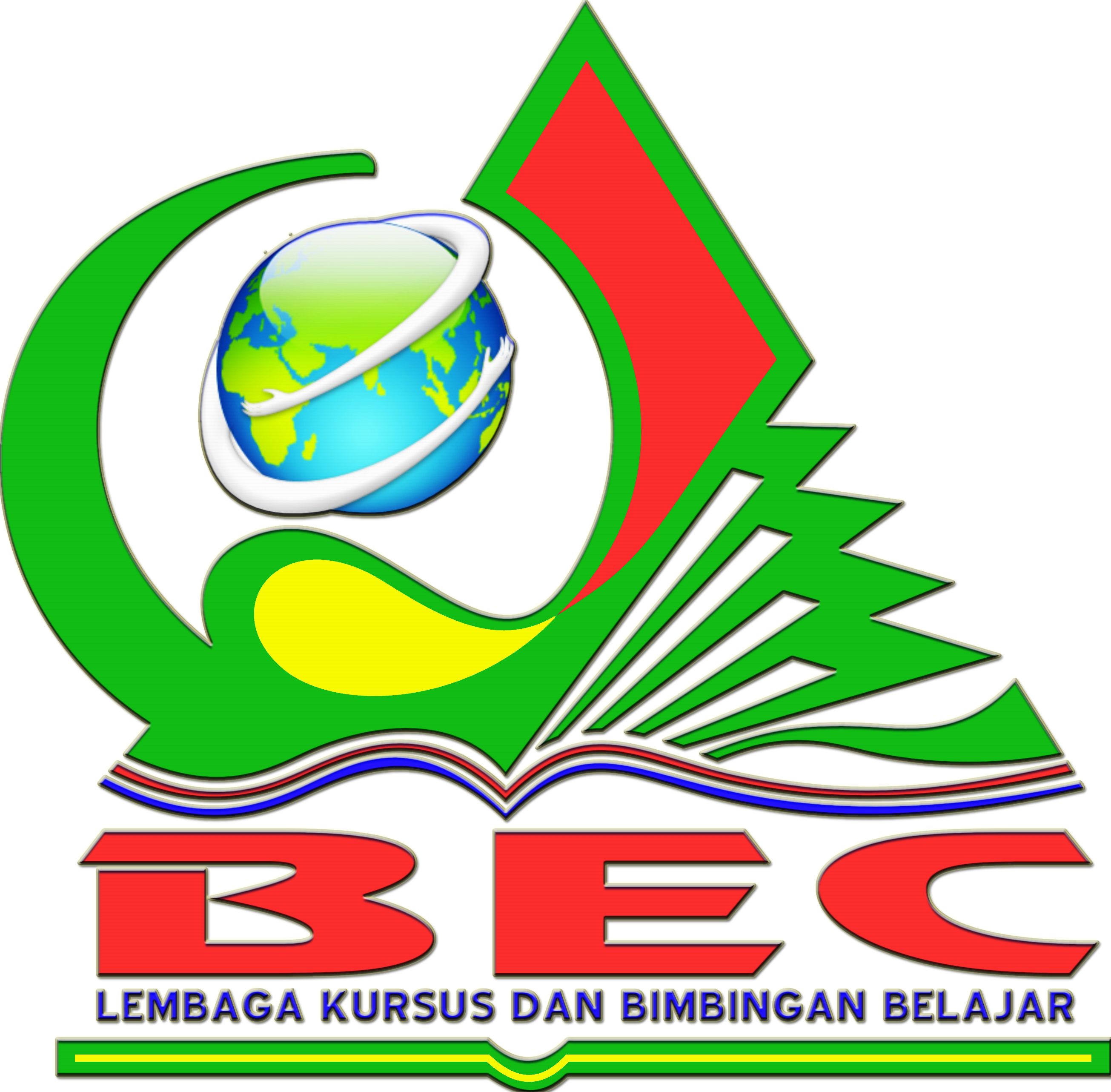 Logo BEC 3D Bismillah… Salam sukses Lembaga Kursus dan Pelatihan Bahasa Inggris